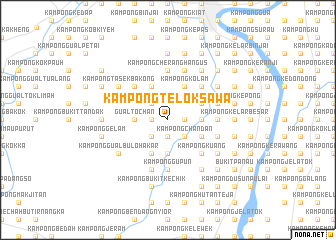 map of Kampong Telok Sawa