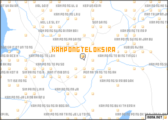 map of Kampong Telok Sira