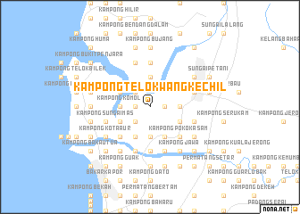 map of Kampong Telok Wang Kechil