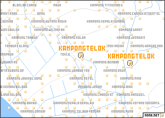 map of Kampong Telok