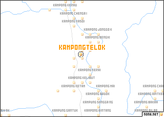 map of Kampong Telok