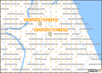 map of Kampong Tembesu