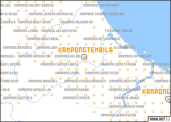 map of Kampong Tembila