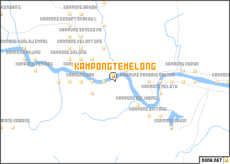 map of Kampong Temelong