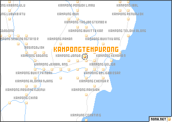 map of Kampong Tempurong