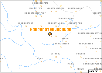 map of Kampong Temung Mura