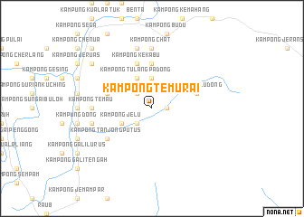 map of Kampong Temurai