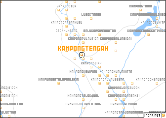 map of Kampong Tengah