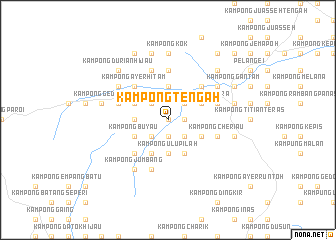 map of Kampong Tengah