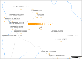 map of Kampong Tengah