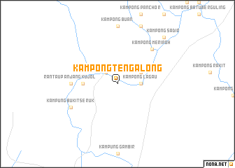 map of Kampong Tengalong