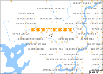 map of Kampong Tengkawang