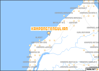 map of Kampong Tengulian