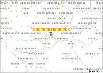 map of Kampong Tenompok