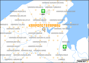 map of Kampong Terap Bau