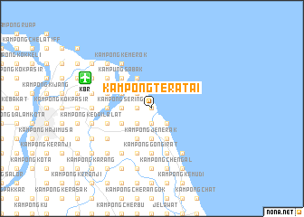 map of Kampong Teratai