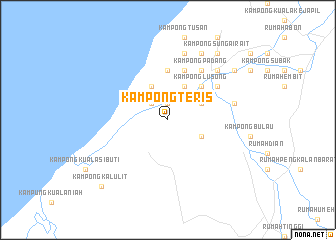 map of Kampong Teris