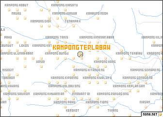 map of Kampong Terlabaw