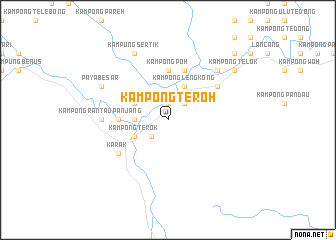 map of Kampong Teroh