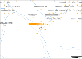 map of Kampong Terok