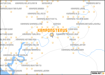 map of Kampong Terus