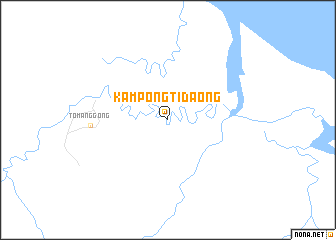 map of Kampong Tidaong