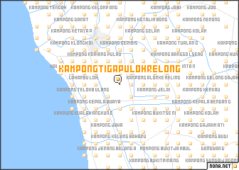 map of Kampong Tiga Puloh Relong