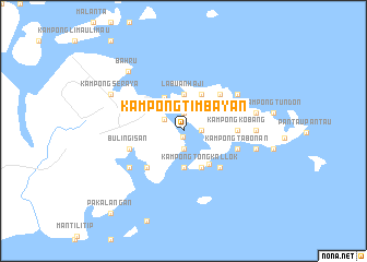 map of Kampong Timbayan