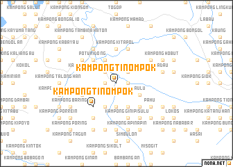 map of Kampong Tinompok