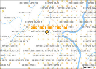 map of Kampong Tiong Chandi