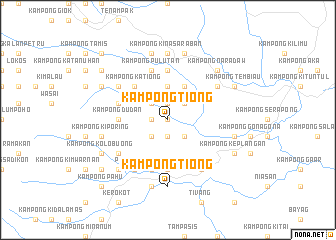 map of Kampong Tiong