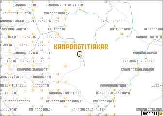 map of Kampong Titi Akar