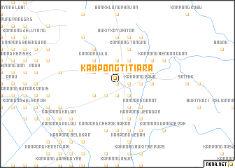 map of Kampong Titi Ara