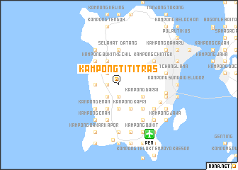 map of Kampong Titi Tras