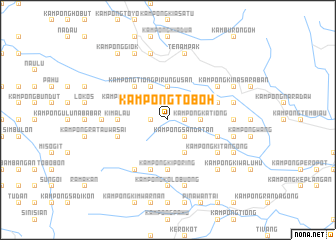 map of Kampong Toboh