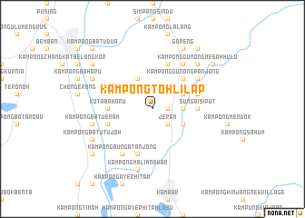 map of Kampong Toh Lilap