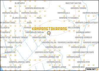 map of Kampong Tok Arang