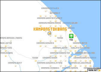 map of Kampong Tok Bang
