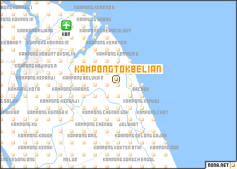 map of Kampong Tok Belian