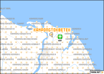 map of Kampong Tok Betek