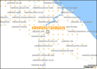 map of Kampong Tok Bugis