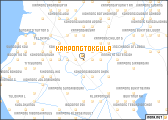 map of Kampong Tok Gula
