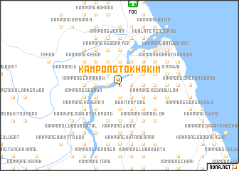 map of Kampong Tok Hakim