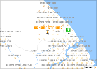 map of Kampong Tok Iba