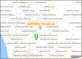 map of Kampong Tok Jalai