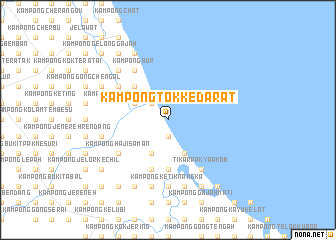 map of Kampong Tok Kedarat