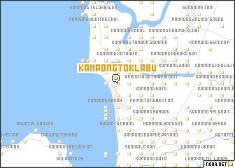 map of Kampong Tok Labu