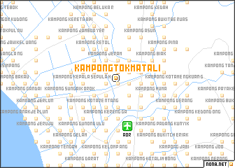 map of Kampong Tok Mat Ali