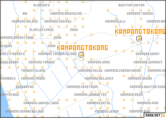 map of Kampong Tokong