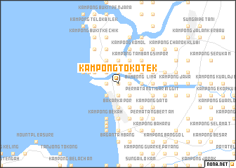 map of Kampong Tok Otek